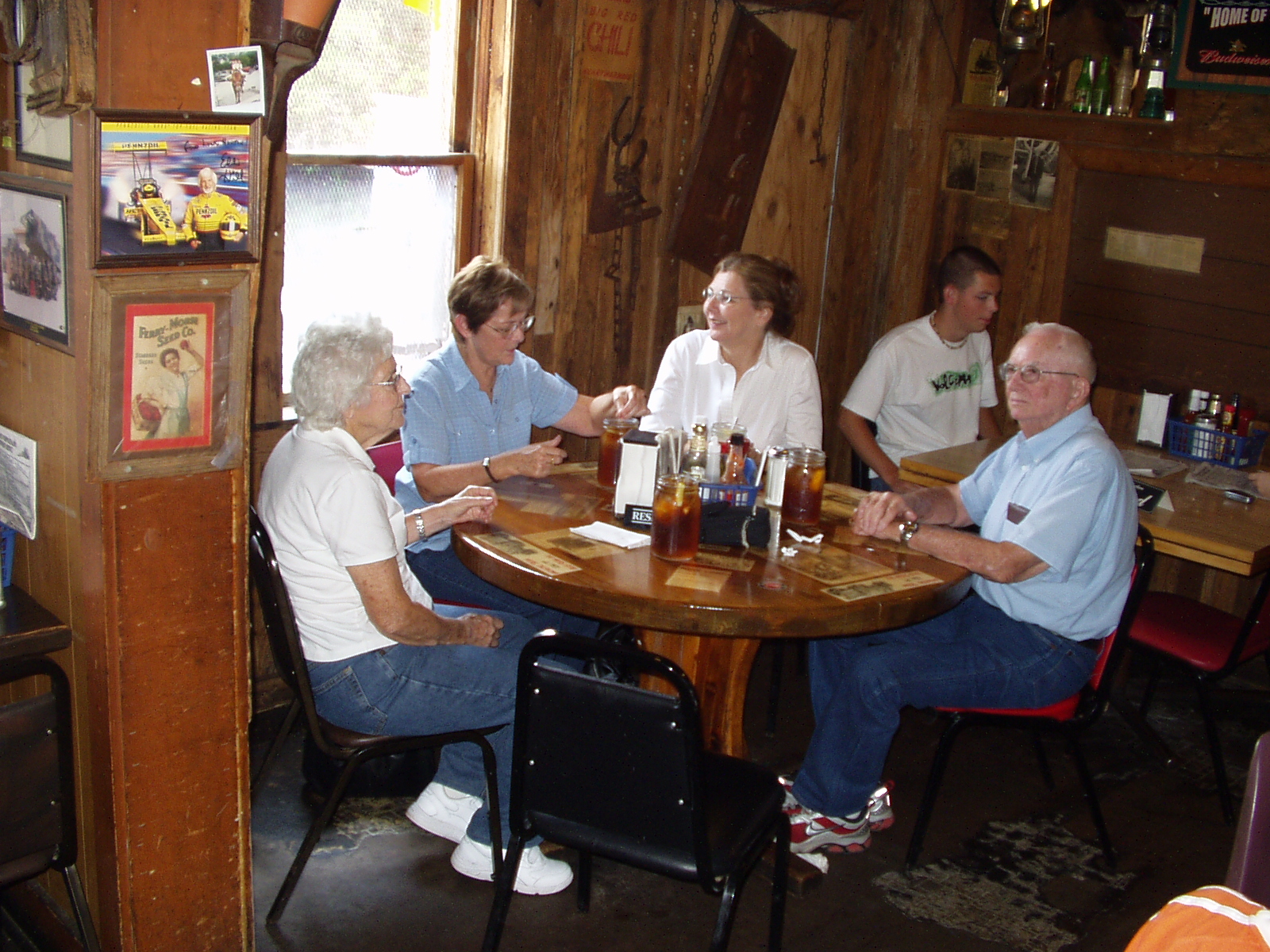 Lunch at Meers, Okla.